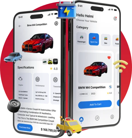 Automobile app development company in usa 