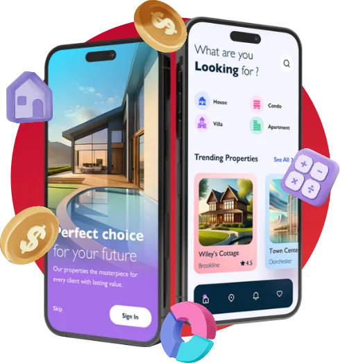 Real estate app development company services 